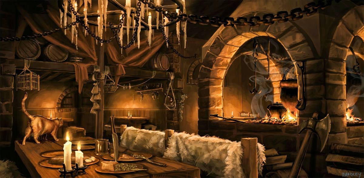 LE REZ-DE-CHAUSEE DE LA TAVERNE DE L’ENTRE–TROU